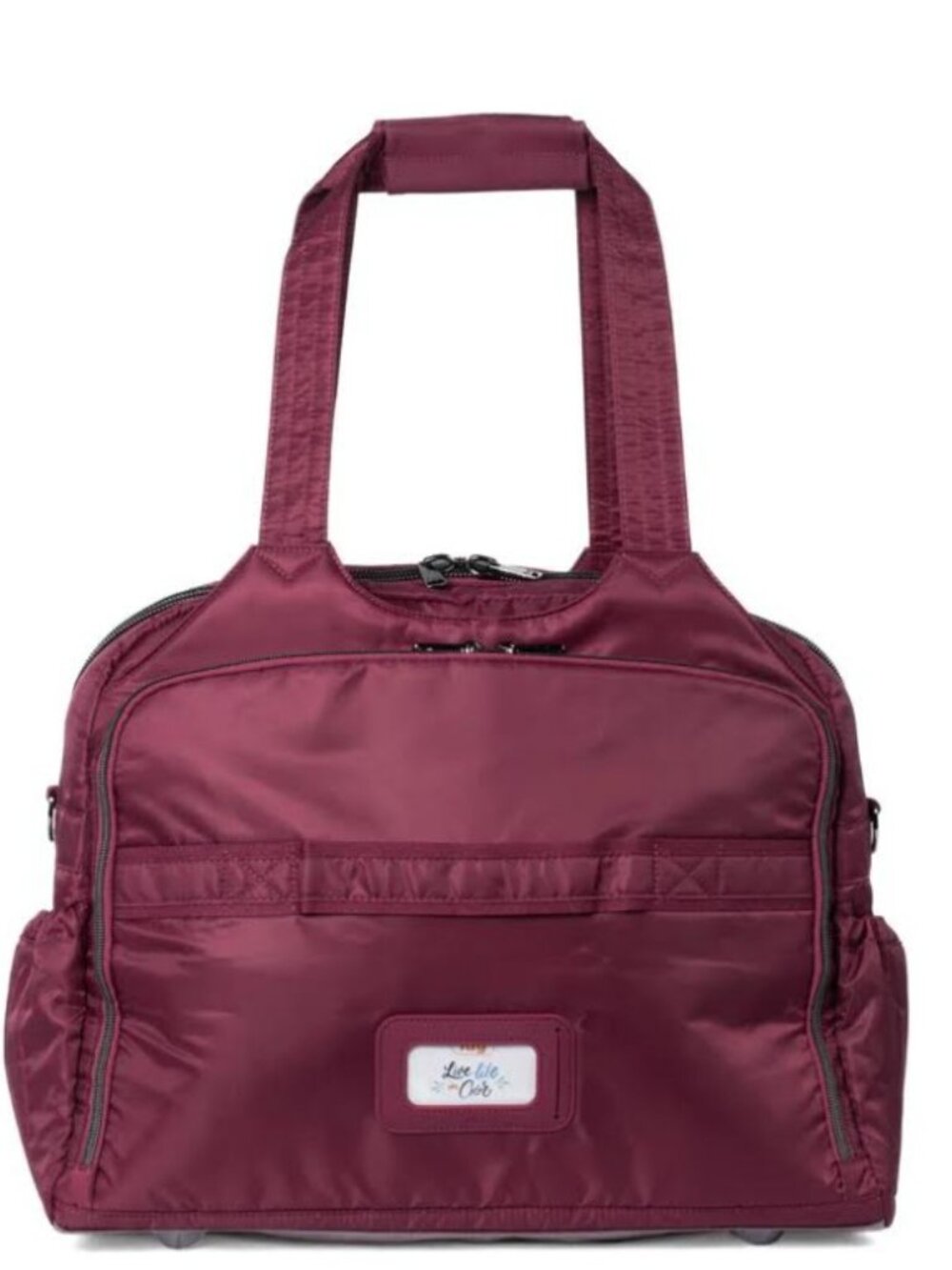 Lug Pontoon 2 Overnight Bag Raspberry Berry Red - Picture 5 of 14